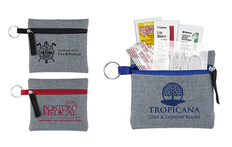 16 Piece Golf Kit Components inserted in Zipper Pack 16 Piece Golf Kit Components inserted in Zipper Pack